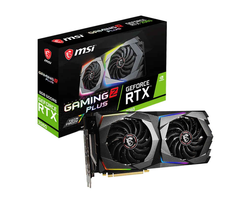 MSI GeForce RTX 2060 GAMING Z 6G PLUS
